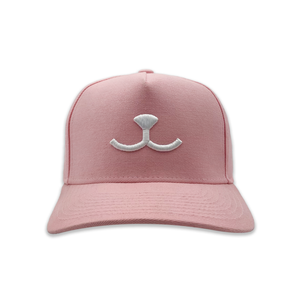 Boné Rosa Bordado Branco Propetz