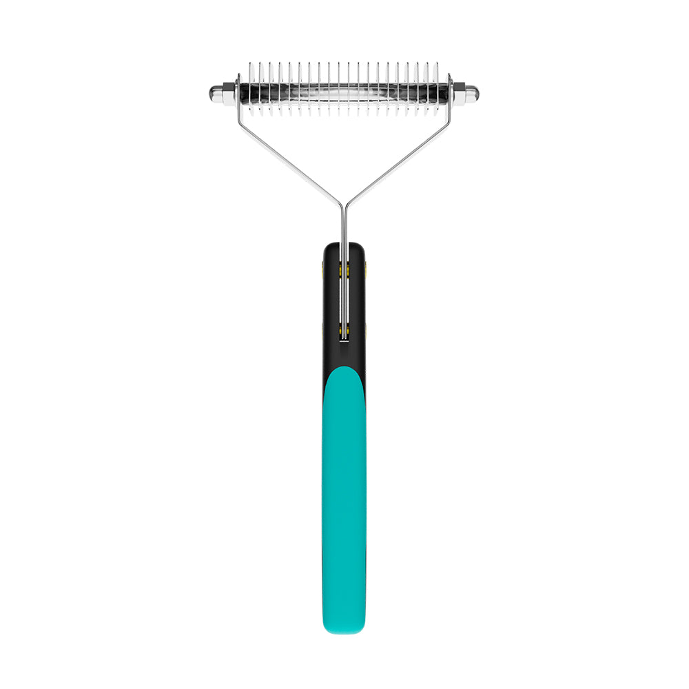 Rake Subpelo 20 Dentes Pelos Curtos Azul Propetz