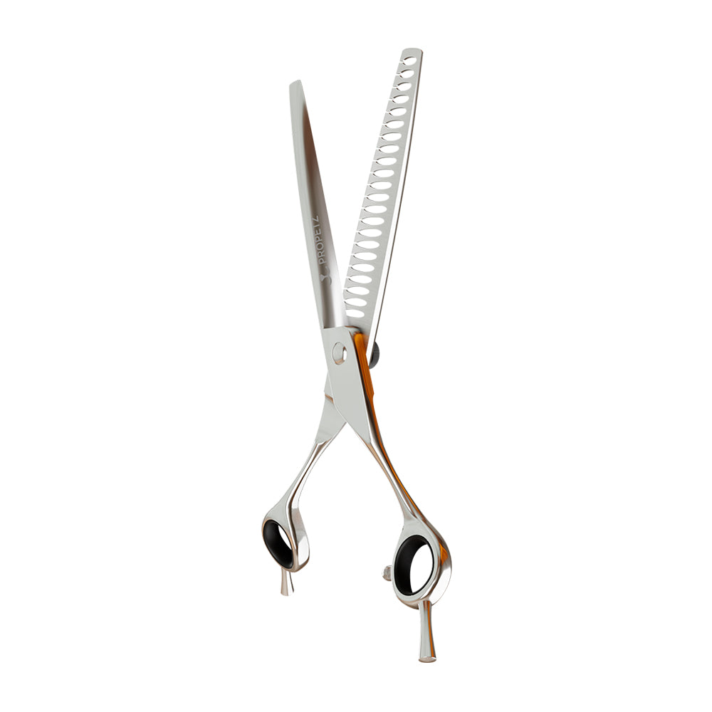 Tesoura Para Tosa Profissional Tubarão Chrome 440c 7.5” Premium – Propetz