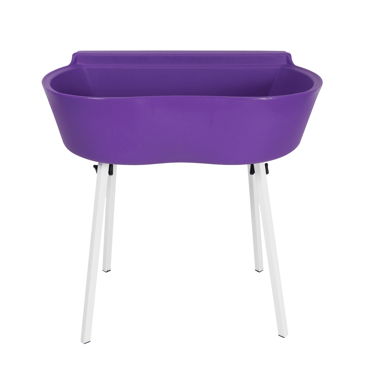 Banheira Rotomoldada Para Banho E Tosa Bybecker Com Suporte - Roxo