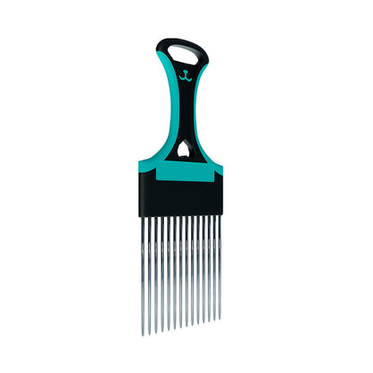 Pente Penteado P/Topete Azul Propetz