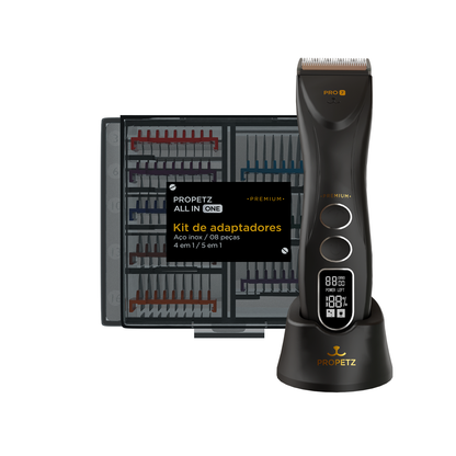 Máquina De Tosar PRO7 Com Kit De Adaptadores All In One Propetz