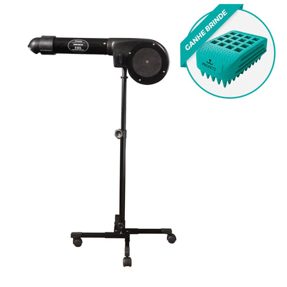 Secador 3 Temperaturas Turbo Para Pet Shop, Banho E Tosa Preto 220V Plenitude