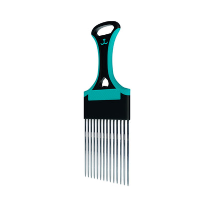 Pente Penteado P/Topete Azul Propetz