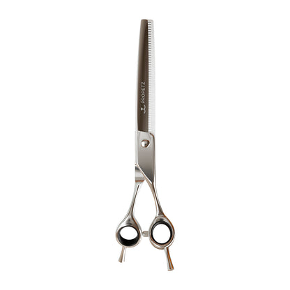 Tesoura Para Tosa Profissional Semi-Dentada Chrome 440c 7.5” Premium – Propetz