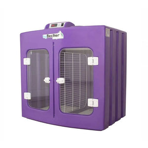 Máquina De Secar Animais Com Rodinhas Bybecker - Spa Pet Roxa