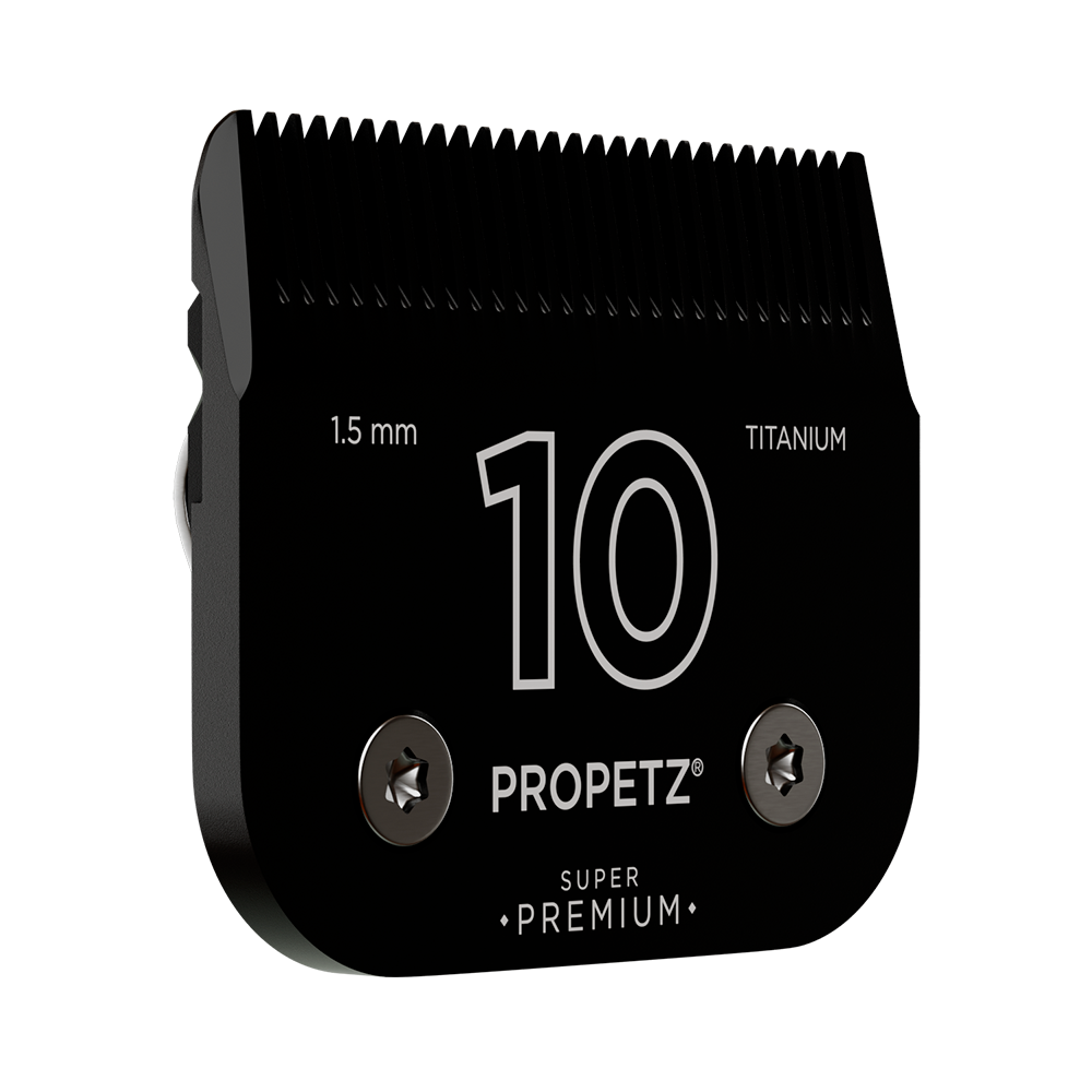 Lâmina De Tosa 10 Aço Inox E Titanium Super Premium Propetz