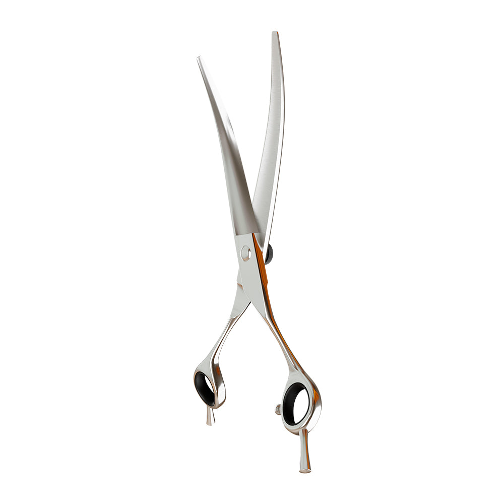 Tesoura para Tosa Profissional Curva Chrome 440C 8” Premium – Propetz