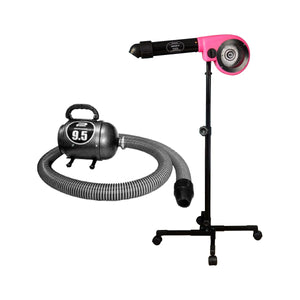 Secador Turbo Plenitude + Soprador 9.5 - Rosa - 220V