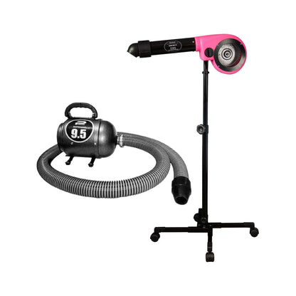 Secador Turbo Plenitude + Soprador 9.5 - Rosa - 220V