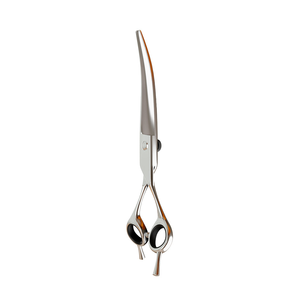 Tesoura para Tosa Profissional Curva Chrome 440C 7” PREMIUM – PROPETZ