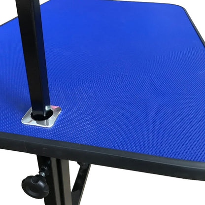 Mesa De Tosa Com Regulagem De Altura E Girafa - Tampo 1,10X60CM | Azul | Plenitude