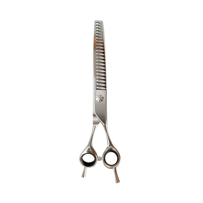 Tesoura Para Tosa Profissional Tubarão Curva Chrome 440c 7” Premium – Propetz