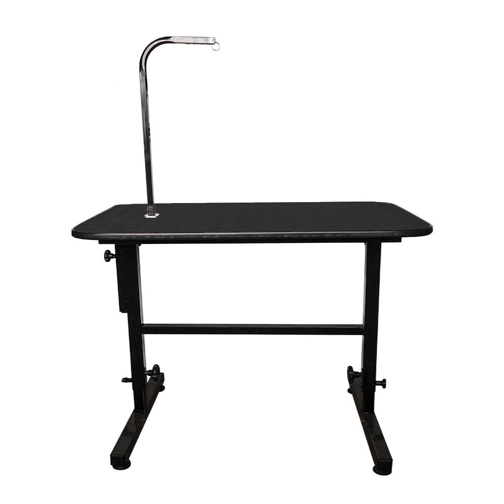 Mesa De Tosa Grande Com Regulagem De Altura E Girafa 110X60 Preto - Plenitude