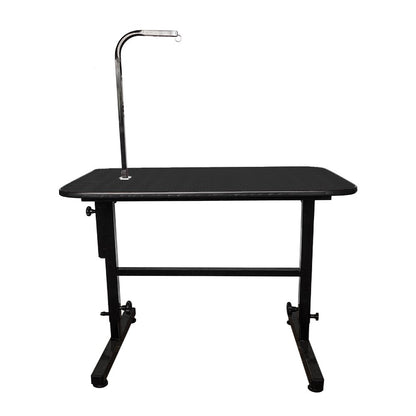 Mesa De Tosa Grande Com Regulagem De Altura E Girafa 110X60 Preto - Plenitude