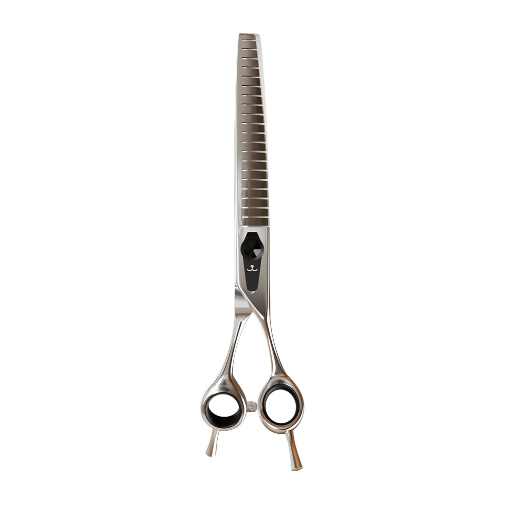 Kit 7 Tesouras Para Tosa Chrome Premium Propetz 7,5” + Estojo 4 Tesouras