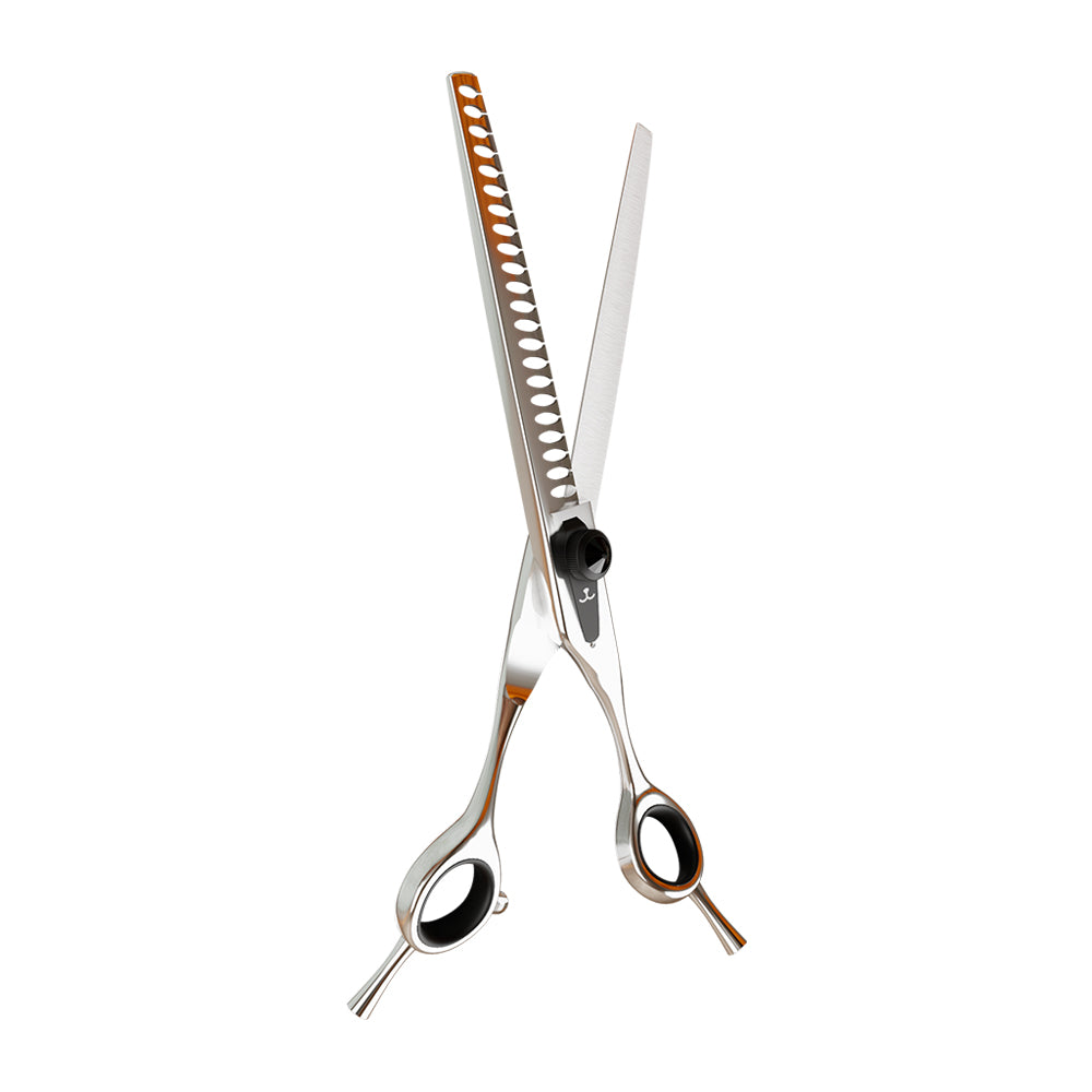 Tesoura Para Tosa Profissional Tubarão Chrome 440c 7.5” Premium – Propetz