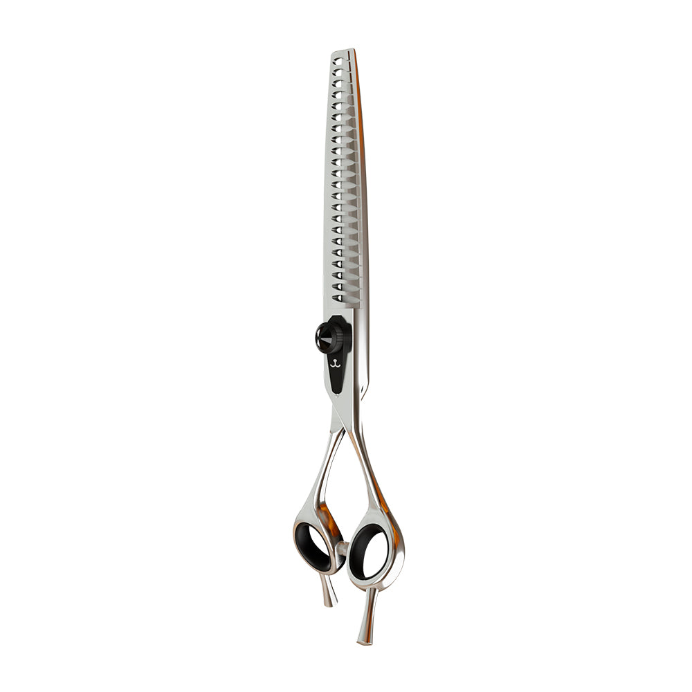 Tesoura Para Tosa Profissional Tubarão Chrome  440c 7” Premium – Propetz