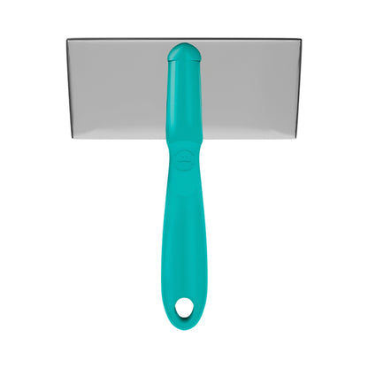 Rasqueadeira Reta C/Bolinha Média Azul Propetz