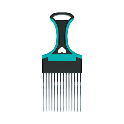 Pente Penteado P/Topete Azul Propetz