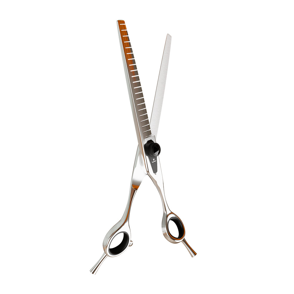 Tesoura Para Tosa Profissional Tubarão Ultra Chrome 440c 7.5” Premium – Propetz